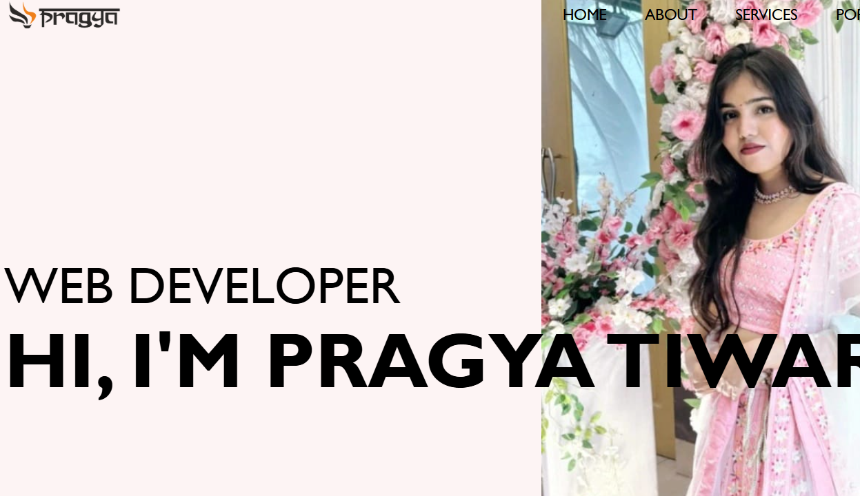 Personal Portfolio Screenshot